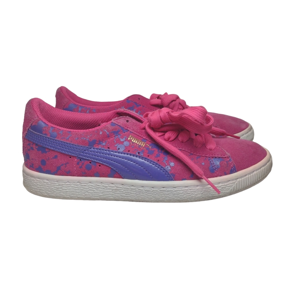 Puma Sneakers Classic lace up Pink Suede Size 5.5
